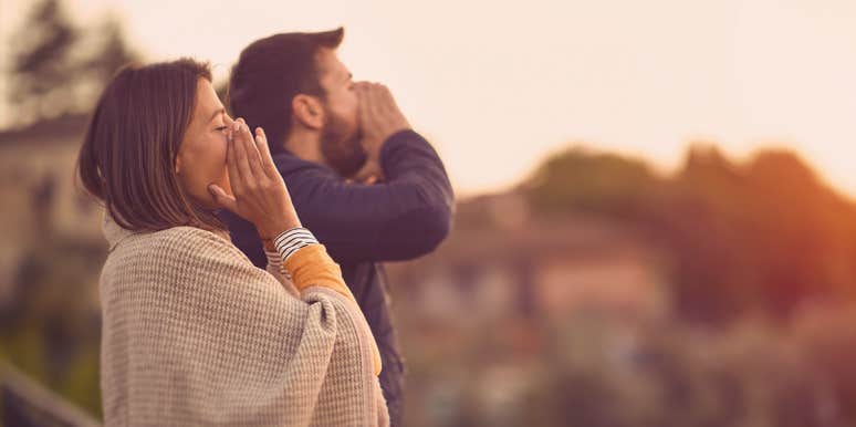4 Steps To Take When Life Is Really Freaking Hard couple outdoor