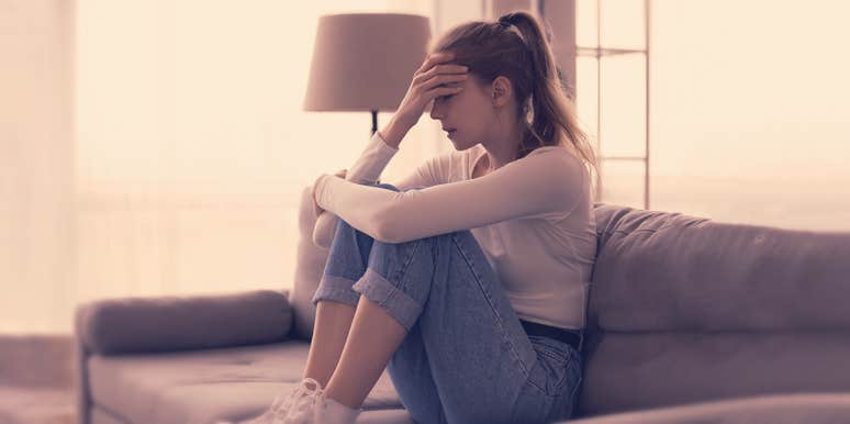 4 Unmistakable Signs Your Relationship Is Over woman looking depressed