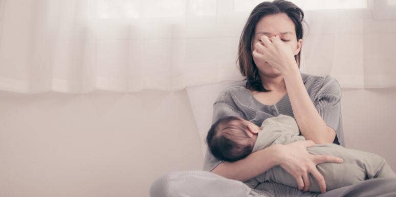 5 Brave Parents Admit Why They Regret Having Kids stressed mother and baby