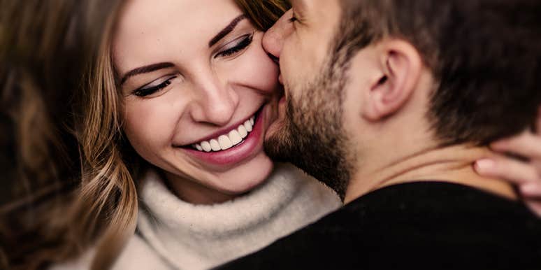 6 Scientific Reasons Falling In Love Feels So Good man and woman hugging and kissing one another