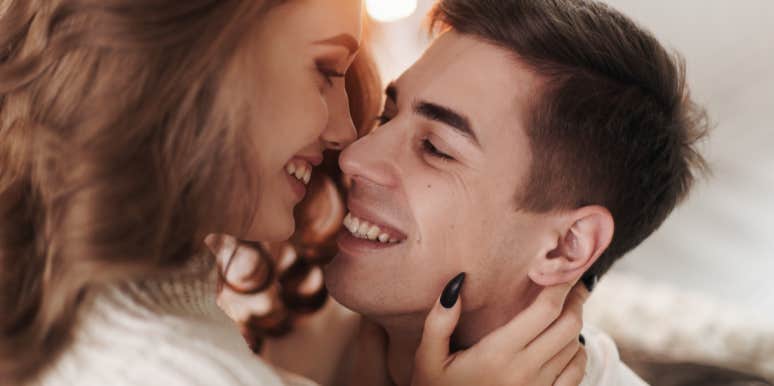 5 Simple (But Delightfully Effective) Ways To Turn A Man On man and woman kissing