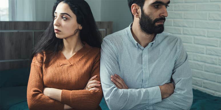5 Things To Do If You Feel Your Relationship Slipping Away unhappy couple
