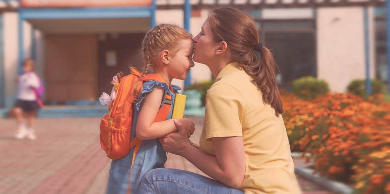 5 Scientific Ways To Discipline Your Kids That *Actually* Work woman kissing her child