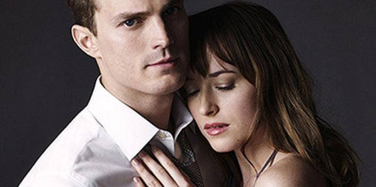 Jamie Dornan and Dakota Johnson in Entertainment Weekly as Christian Grey and Ana Steele from '50 Shades Of Grey'