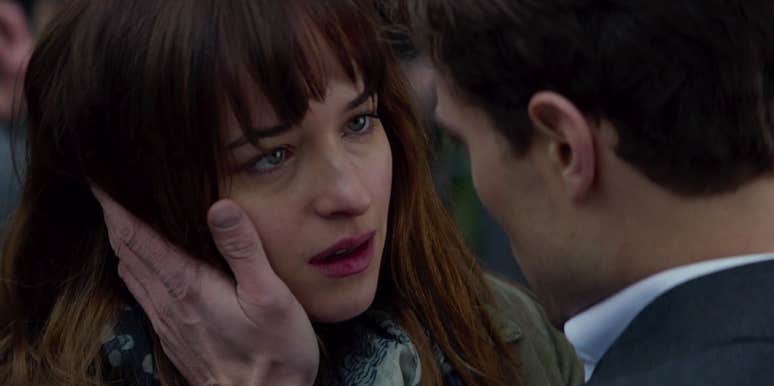 Dakota Johnson as Ana Steele in the '50 Shades of Grey' movie trailer The 50 Shades of Grey Trailer Ana Steele Dakota Johnson