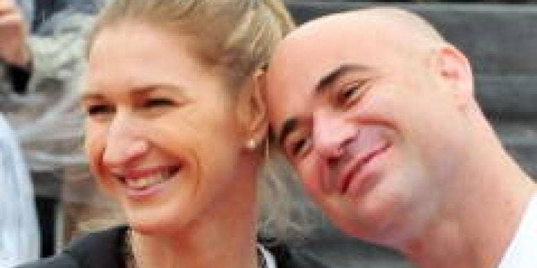 6 Hottest Tennis Couples Steffi Graf Andre Agassi Wimbledon