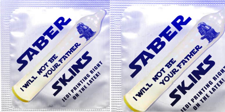 You Can Now Officially Design-Your-Own-Condom star wars condom