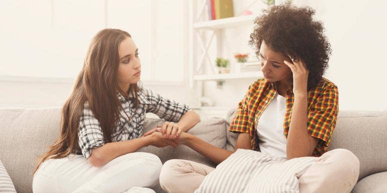 5 Subtle Signs You're In A Codependent Friendship two women in a codependent friendship