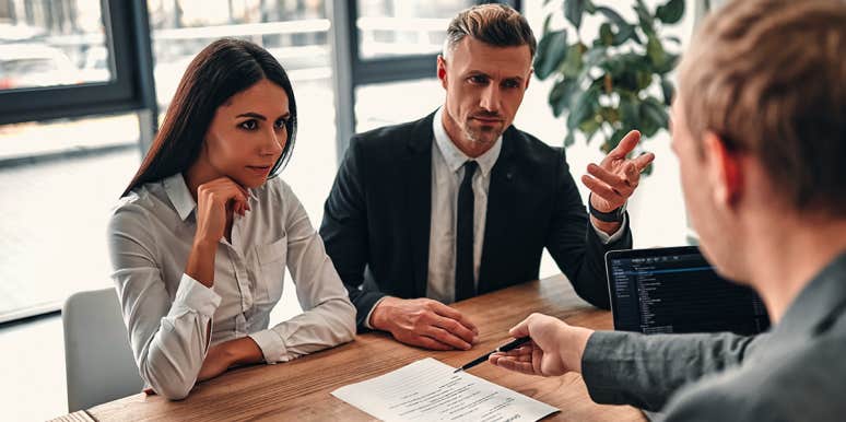 6 Little-Known Benefits Of Getting A Divorce couple getting a divorce