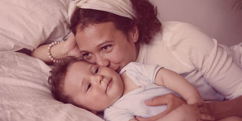 6 Major Mistakes To Avoid If Your Biological Clock Is Ticking woman in bed with an infant