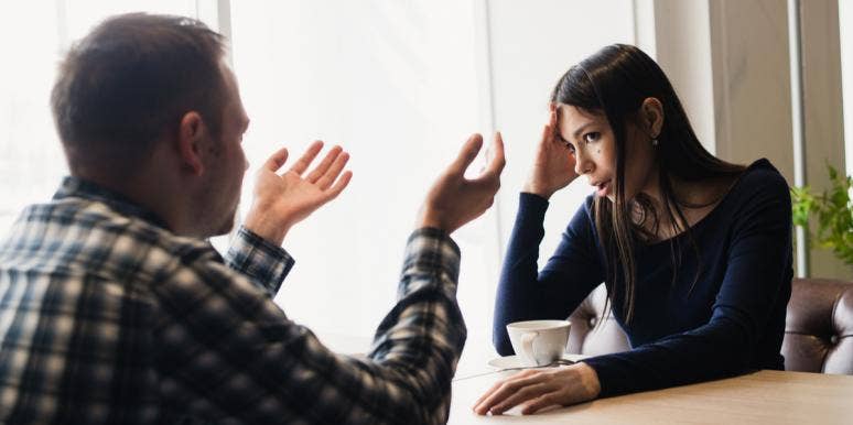 6 Signs You're Being Emotionally Manipulated By A Toxic Person couple arguing
