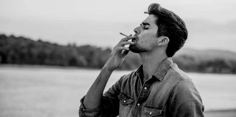 8 Signs That Nice Guy Is Actually Narcissistic guy smoking cigarette
