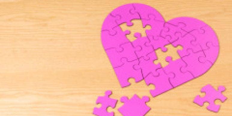Being Broken Up With Is A Win-Win Situation puzzle heart