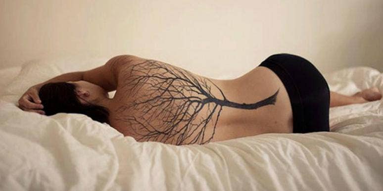 tree tattoo on back tree tattoo on back