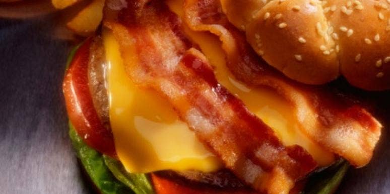 bacon cheeseburger
