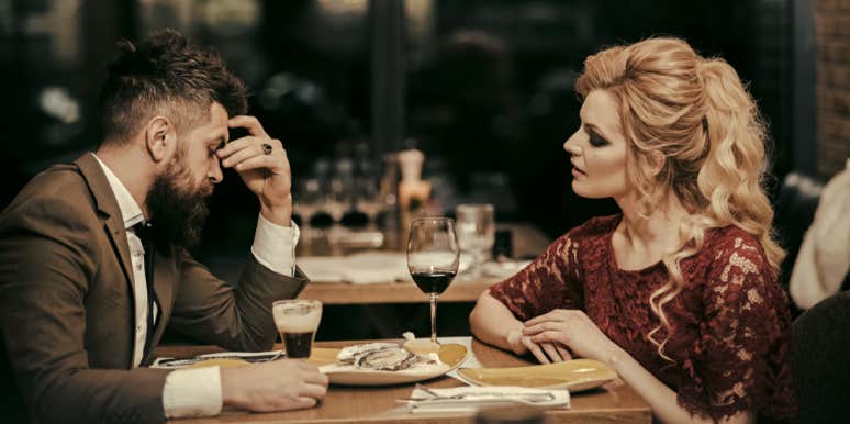 9 Men Reveal The Food Dealbreakers That Make Them Run Away From A First Date couple on date