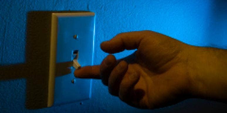 turning on the light turning on the light