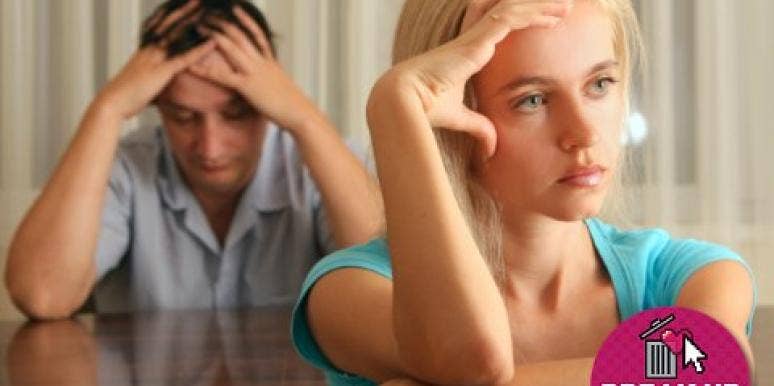 A couple in a bad relationship couple in a bad relationship