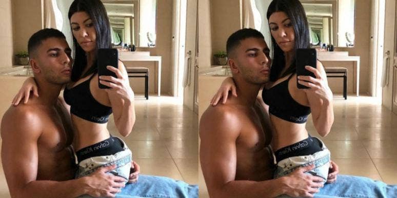 Younes Bendjima with Camila Morrone