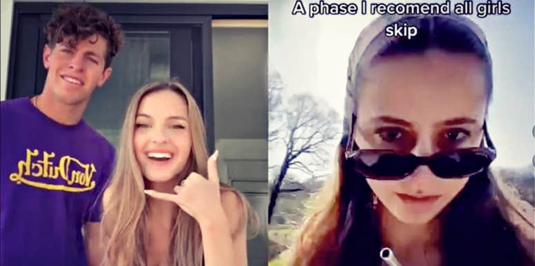 screenshot from a TikTok by LexiBrookeRivera with Lexi, Ben & another TikToker