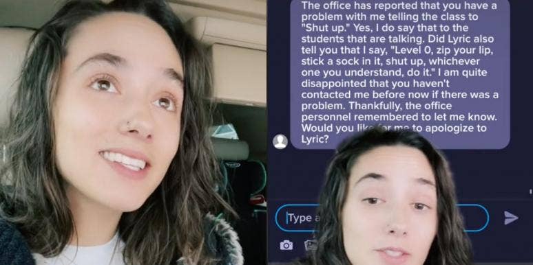 Can A Teacher Tell Students to ‘Shut Up’? TikTok Bella Leone