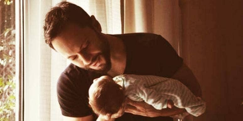 father and baby father and baby