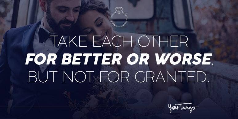 20 For Better Or For Worse Quotes To Use In Your Wedding Vows