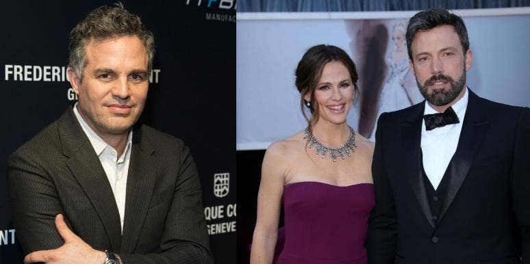 mark-ruffalo-jennifer-garner-ben-affleck Mark Ruffalo (left) Jennifer Garner and Ben Affleck (right)
