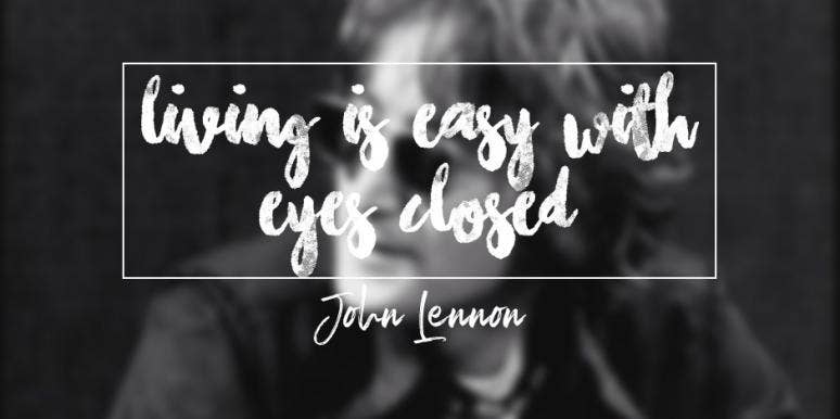 20 Best John Lennon Quotes Lyrics From The Beatles Songs About