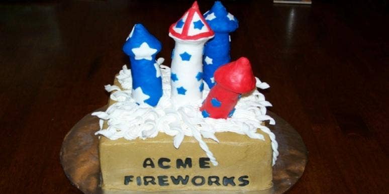 Image result for firework cakes