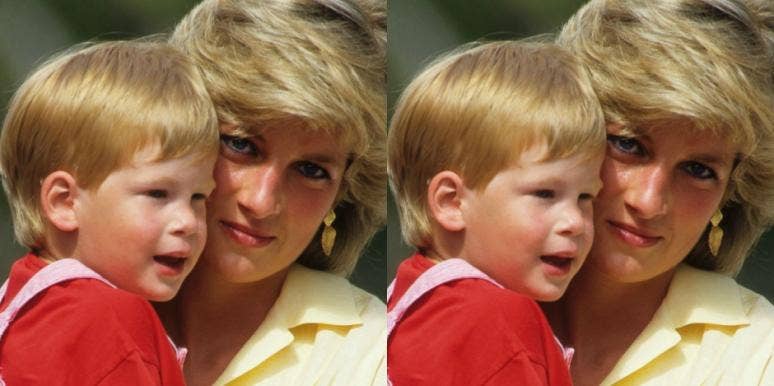 Prince Harry and Princess Diana 