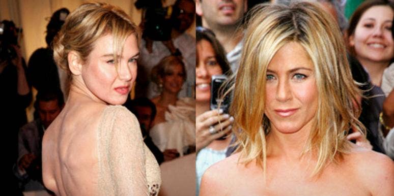 Renee Zellweger and Jennifer Anniston Renee Zellweger and Jennifer Anniston