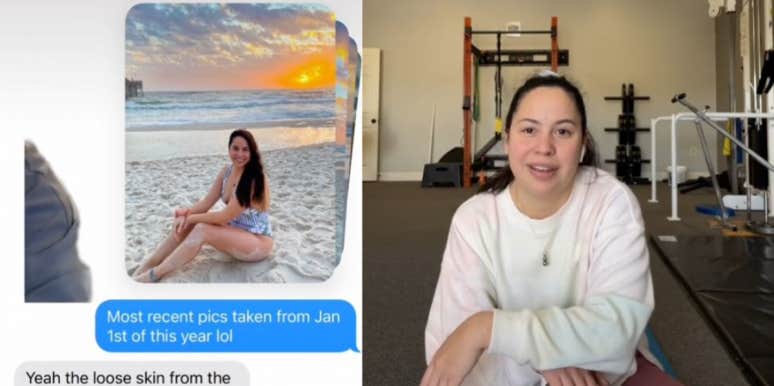 Mom Reveals Messages From Man Who Canceled Date After Seeing Photos Of Her Postpartum Body Sarah Jo and the text conversation