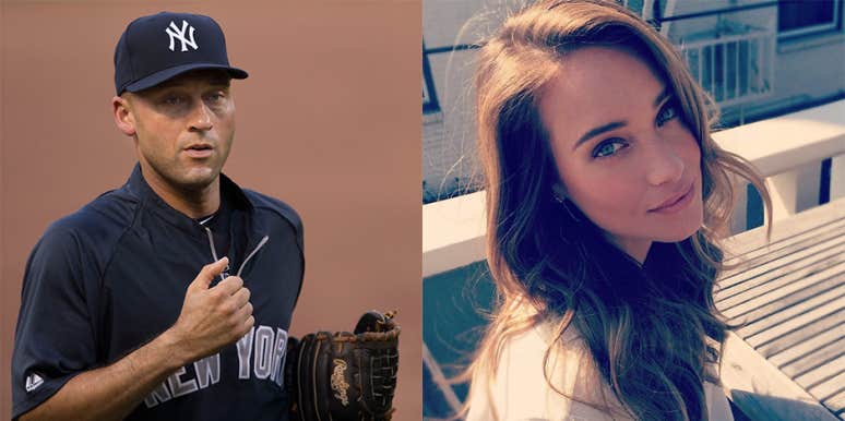 Derek Jeter and Hannah Davis Derek Jeter and Hannah Davis
