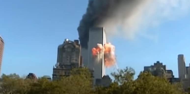 Image of the attack on the South Tower