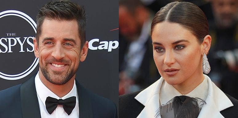 Aaron Rodgers and Shailene Woodley Aaron Rodgers and Shailene Woodley