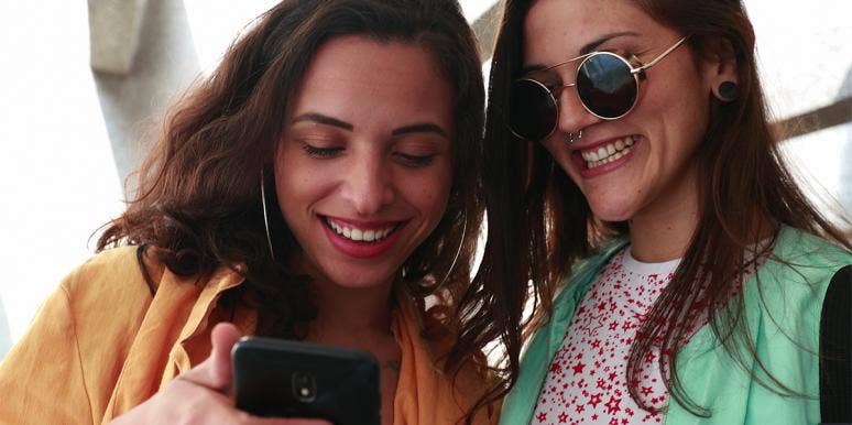 27 Funny Adulting Memes For Grown Ups Who Hate Adulting two women smiling looking at a phone