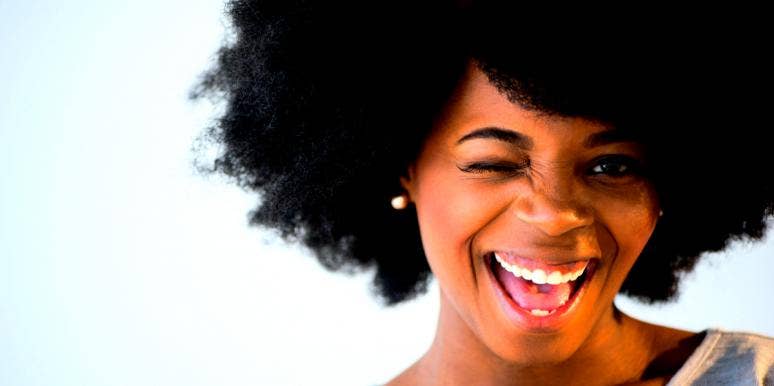 At What Age Are People Most Likely To Be Happy? The Happiest Age Of Life happy woman winking