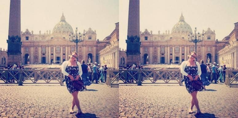 If I Died Traveling, I Would Die Perfectly Happy photo of author traveling supplied by author