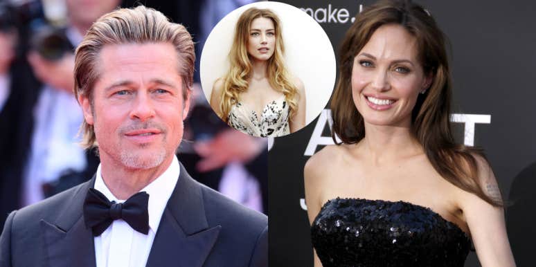 Fans Think Brad Pitt Should Sue Angelina Jolie For Defamation Brad Pitt, Angelina Jolie, Amber Heard