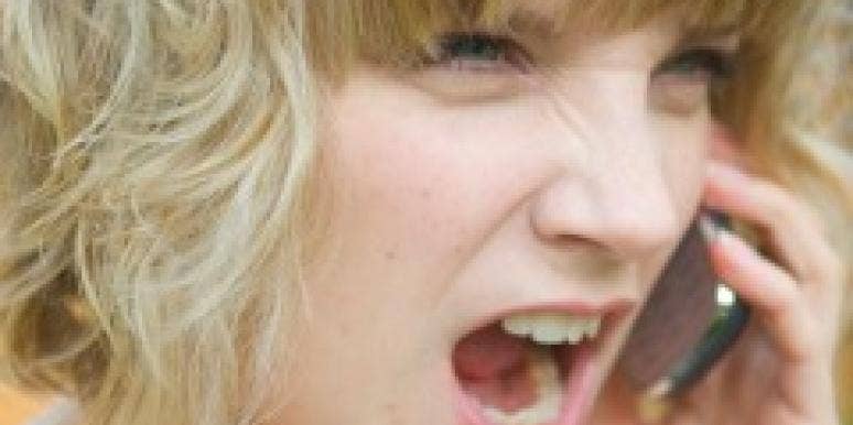 angry single girl