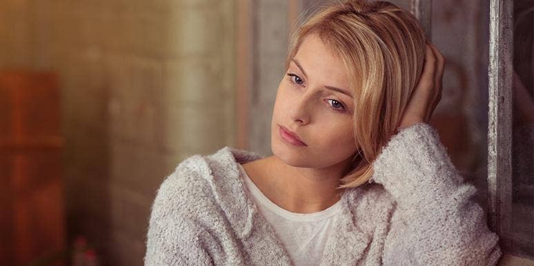 Anti-Nausea Medication and Pregnancy, How My Deformity Haunts Me woman thinking
