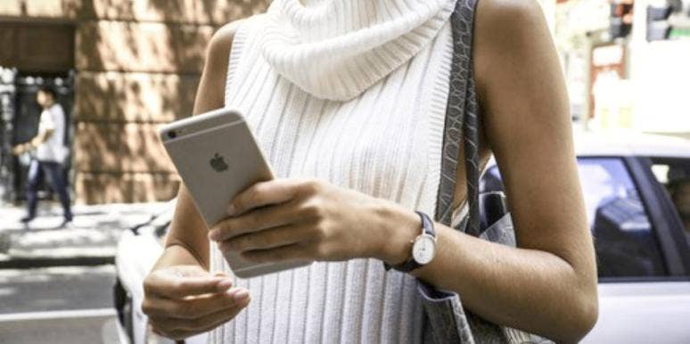 woman iphone woman iphone