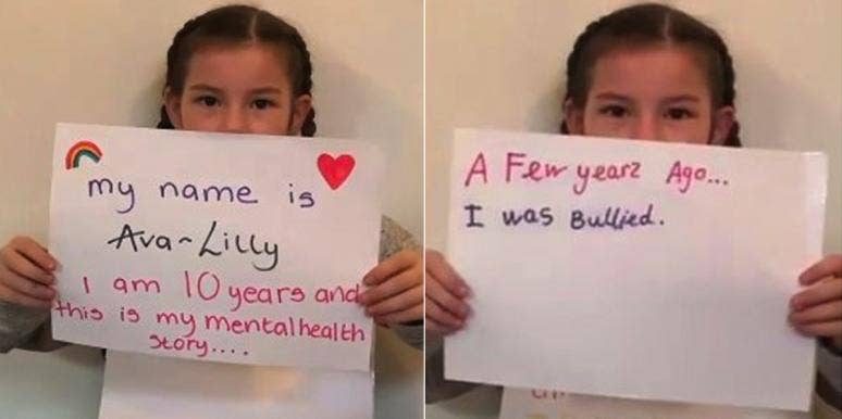 Girl Who Attempted Suicide At 8 Years Old Shares Inspiring Message About Mental Health Ava Lilly Instagram