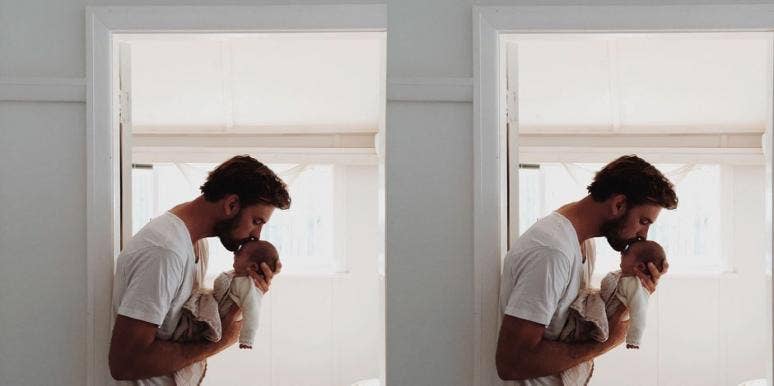 Baby mine father and baby