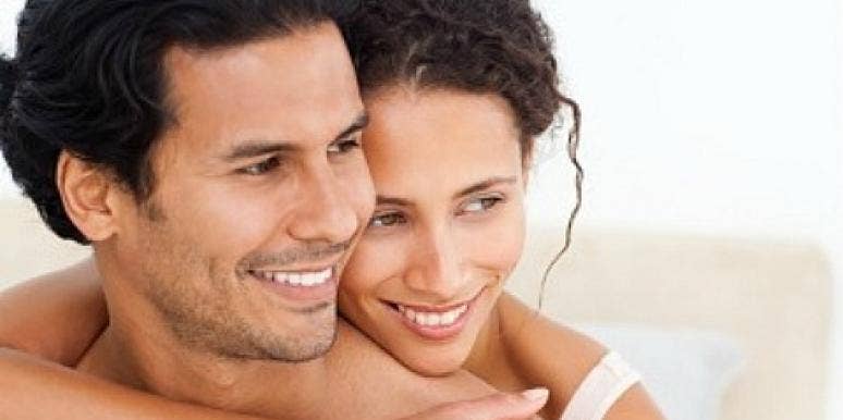 Marriage Advice couple hugging