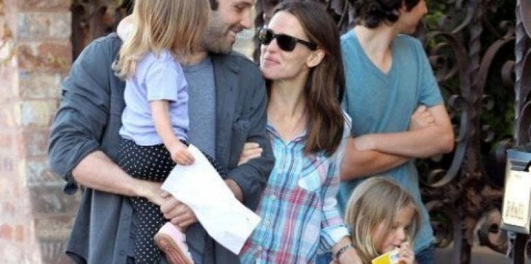 Ben Affleck, Jennifer Garner and kids The Best Celebrity Families Of 2011