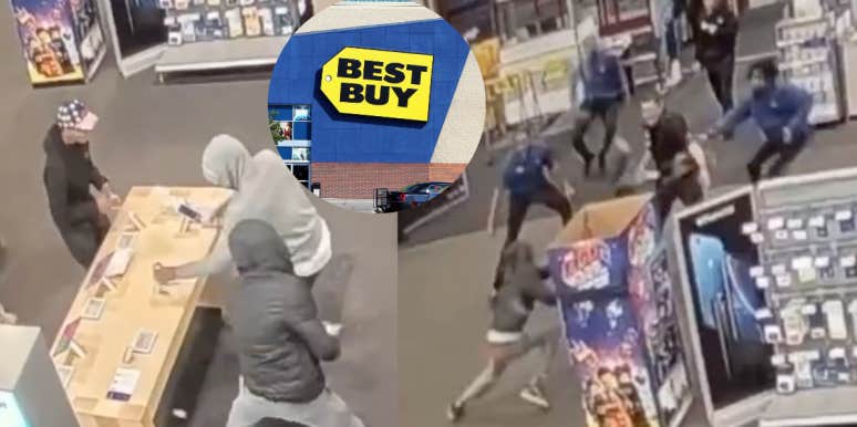 Video: Best Buy Workers Stop Shoplifters With Football Defense Best Buy Shoplifting video