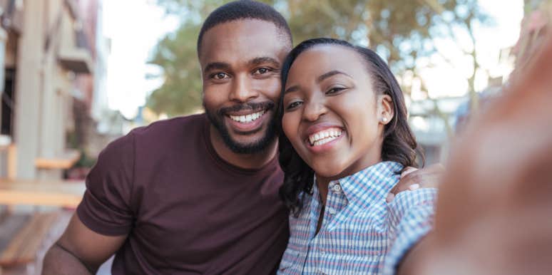 9 Game-Changing Relationship Rules The Happiest Couples Follow happy couple taking selfie
