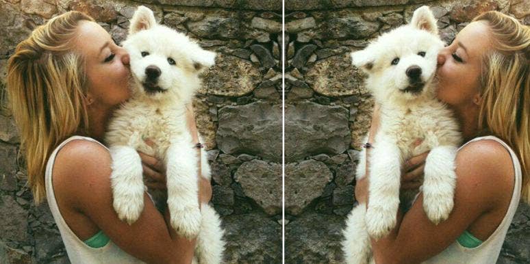 Dogs really are a (wo)man's best friend. Dogs really are a (wo)man's best friend.